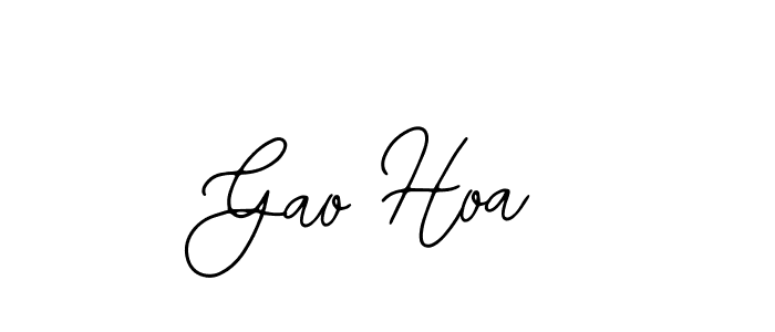 Make a beautiful signature design for name Gao Hoa. Use this online signature maker to create a handwritten signature for free. Gao Hoa signature style 12 images and pictures png