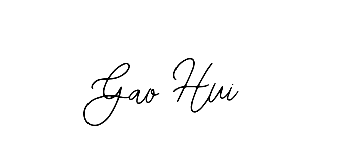 This is the best signature style for the Gao Hui name. Also you like these signature font (Bearetta-2O07w). Mix name signature. Gao Hui signature style 12 images and pictures png