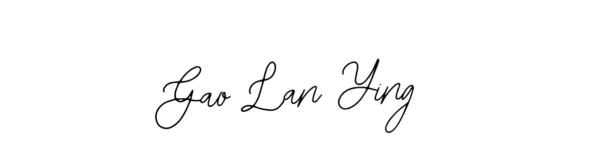 It looks lik you need a new signature style for name Gao Lan Ying. Design unique handwritten (Bearetta-2O07w) signature with our free signature maker in just a few clicks. Gao Lan Ying signature style 12 images and pictures png