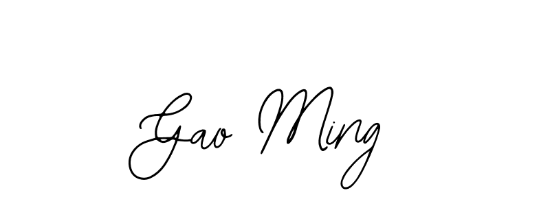 Make a short Gao Ming signature style. Manage your documents anywhere anytime using Bearetta-2O07w. Create and add eSignatures, submit forms, share and send files easily. Gao Ming signature style 12 images and pictures png