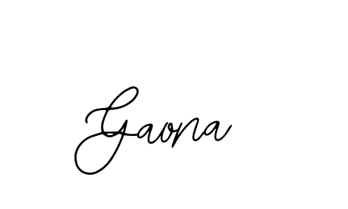 Create a beautiful signature design for name Gaona. With this signature (Bearetta-2O07w) fonts, you can make a handwritten signature for free. Gaona signature style 12 images and pictures png