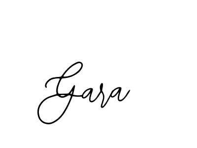 How to make Gara name signature. Use Bearetta-2O07w style for creating short signs online. This is the latest handwritten sign. Gara signature style 12 images and pictures png