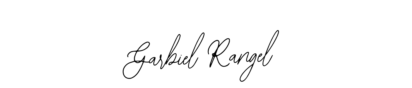 How to make Garbiel Rangel signature? Bearetta-2O07w is a professional autograph style. Create handwritten signature for Garbiel Rangel name. Garbiel Rangel signature style 12 images and pictures png