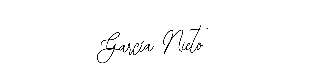 Also we have García Nieto name is the best signature style. Create professional handwritten signature collection using Bearetta-2O07w autograph style. García Nieto signature style 12 images and pictures png