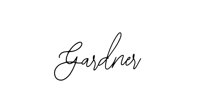 Make a beautiful signature design for name Gardner. With this signature (Bearetta-2O07w) style, you can create a handwritten signature for free. Gardner signature style 12 images and pictures png