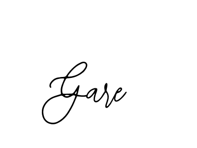 You should practise on your own different ways (Bearetta-2O07w) to write your name (Gare) in signature. don't let someone else do it for you. Gare signature style 12 images and pictures png