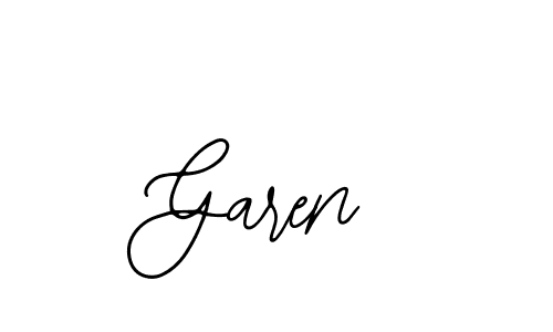 Garen stylish signature style. Best Handwritten Sign (Bearetta-2O07w) for my name. Handwritten Signature Collection Ideas for my name Garen. Garen signature style 12 images and pictures png