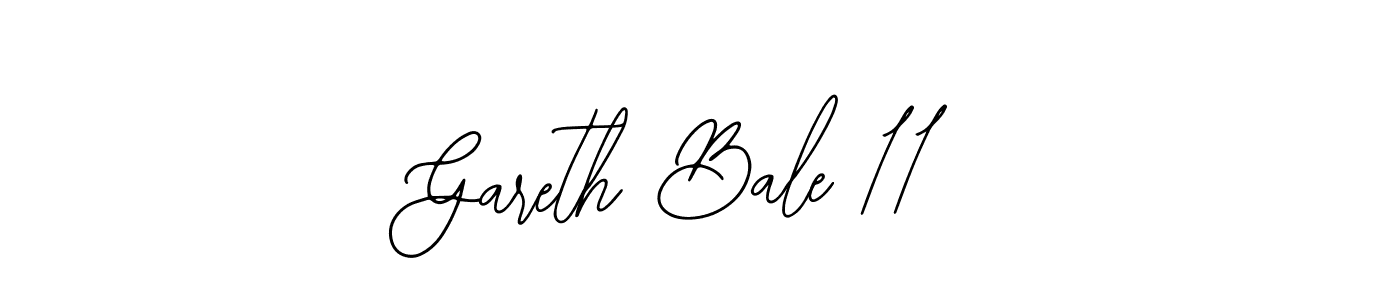 The best way (Bearetta-2O07w) to make a short signature is to pick only two or three words in your name. The name Gareth Bale 11 include a total of six letters. For converting this name. Gareth Bale 11 signature style 12 images and pictures png