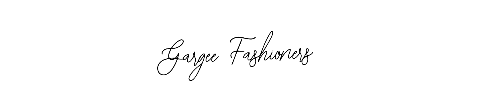 Use a signature maker to create a handwritten signature online. With this signature software, you can design (Bearetta-2O07w) your own signature for name Gargee Fashioners. Gargee Fashioners signature style 12 images and pictures png