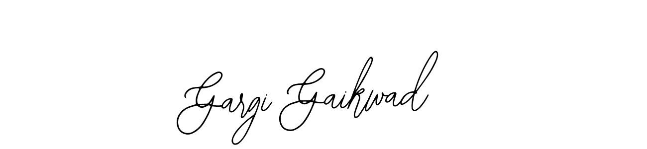 Also You can easily find your signature by using the search form. We will create Gargi Gaikwad name handwritten signature images for you free of cost using Bearetta-2O07w sign style. Gargi Gaikwad signature style 12 images and pictures png