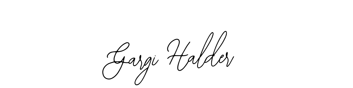 Make a beautiful signature design for name Gargi Halder. Use this online signature maker to create a handwritten signature for free. Gargi Halder signature style 12 images and pictures png
