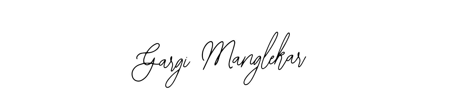 Also You can easily find your signature by using the search form. We will create Gargi Manglekar name handwritten signature images for you free of cost using Bearetta-2O07w sign style. Gargi Manglekar signature style 12 images and pictures png