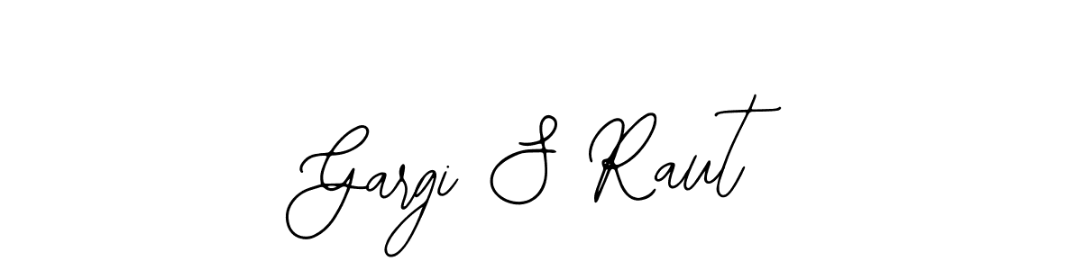 Design your own signature with our free online signature maker. With this signature software, you can create a handwritten (Bearetta-2O07w) signature for name Gargi S Raut. Gargi S Raut signature style 12 images and pictures png