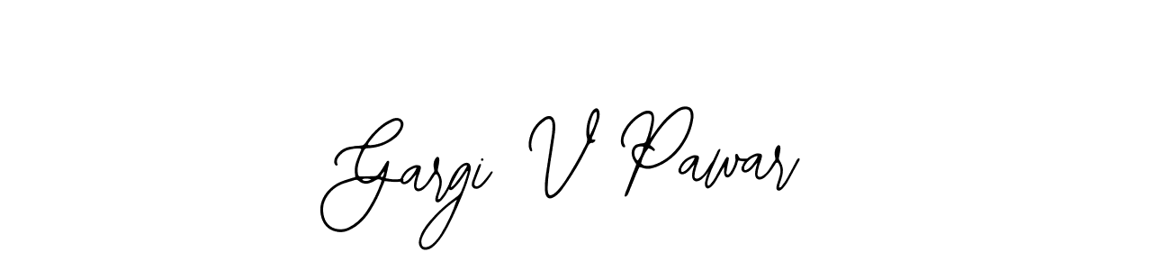 Make a short Gargi V Pawar signature style. Manage your documents anywhere anytime using Bearetta-2O07w. Create and add eSignatures, submit forms, share and send files easily. Gargi V Pawar signature style 12 images and pictures png