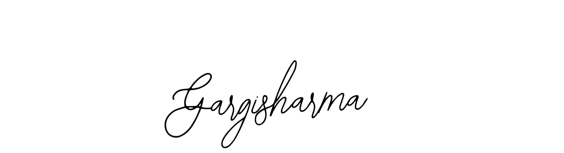 Create a beautiful signature design for name Gargisharma. With this signature (Bearetta-2O07w) fonts, you can make a handwritten signature for free. Gargisharma signature style 12 images and pictures png