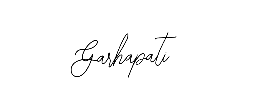 if you are searching for the best signature style for your name Garhapati. so please give up your signature search. here we have designed multiple signature styles  using Bearetta-2O07w. Garhapati signature style 12 images and pictures png