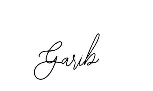 How to make Garib name signature. Use Bearetta-2O07w style for creating short signs online. This is the latest handwritten sign. Garib signature style 12 images and pictures png