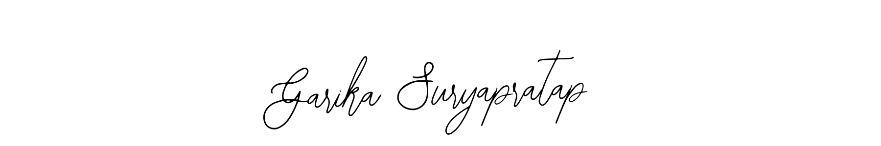 Make a short Garika Suryapratap signature style. Manage your documents anywhere anytime using Bearetta-2O07w. Create and add eSignatures, submit forms, share and send files easily. Garika Suryapratap signature style 12 images and pictures png