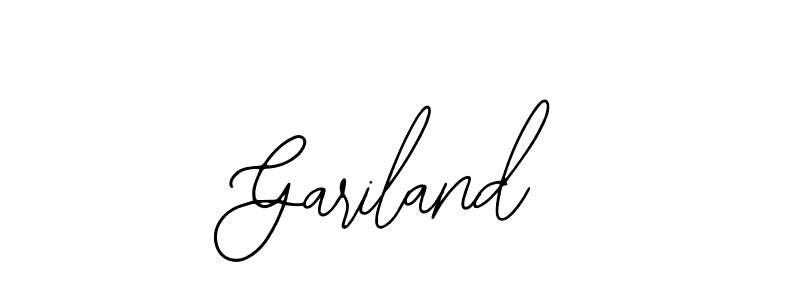 Also we have Gariland name is the best signature style. Create professional handwritten signature collection using Bearetta-2O07w autograph style. Gariland signature style 12 images and pictures png