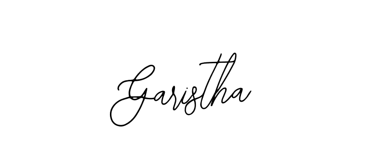 Make a beautiful signature design for name Garistha. With this signature (Bearetta-2O07w) style, you can create a handwritten signature for free. Garistha signature style 12 images and pictures png