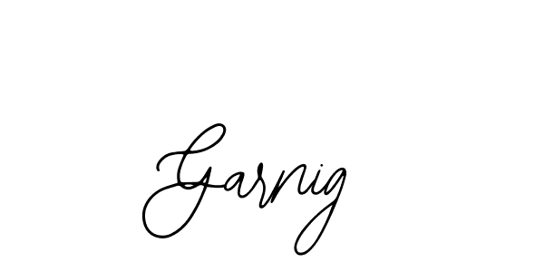 How to make Garnig name signature. Use Bearetta-2O07w style for creating short signs online. This is the latest handwritten sign. Garnig signature style 12 images and pictures png