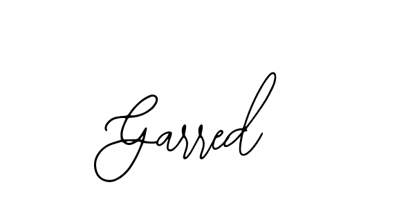 How to make Garred signature? Bearetta-2O07w is a professional autograph style. Create handwritten signature for Garred name. Garred signature style 12 images and pictures png