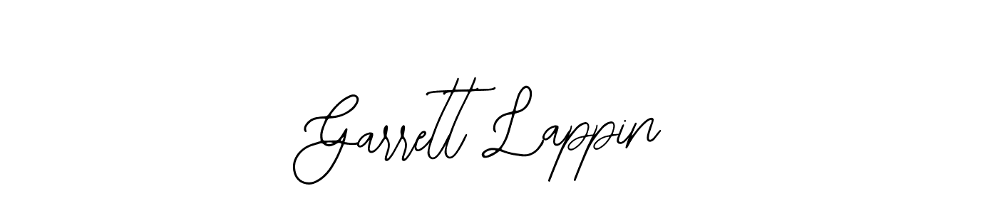 You should practise on your own different ways (Bearetta-2O07w) to write your name (Garrett Lappin) in signature. don't let someone else do it for you. Garrett Lappin signature style 12 images and pictures png