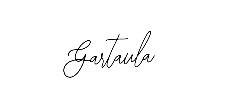 How to make Gartaula signature? Bearetta-2O07w is a professional autograph style. Create handwritten signature for Gartaula name. Gartaula signature style 12 images and pictures png