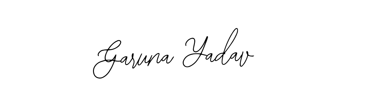 Make a beautiful signature design for name Garuna Yadav. Use this online signature maker to create a handwritten signature for free. Garuna Yadav signature style 12 images and pictures png