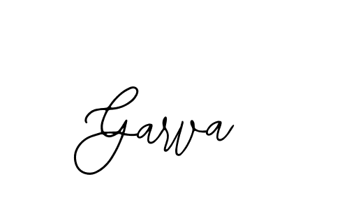 You should practise on your own different ways (Bearetta-2O07w) to write your name (Garva) in signature. don't let someone else do it for you. Garva signature style 12 images and pictures png