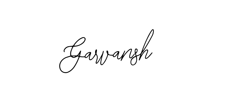 Create a beautiful signature design for name Garvansh. With this signature (Bearetta-2O07w) fonts, you can make a handwritten signature for free. Garvansh signature style 12 images and pictures png