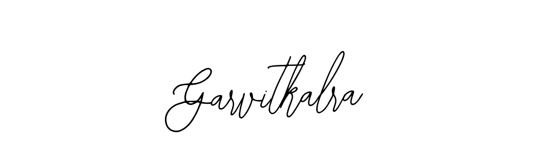 Also we have Garvitkalra name is the best signature style. Create professional handwritten signature collection using Bearetta-2O07w autograph style. Garvitkalra signature style 12 images and pictures png