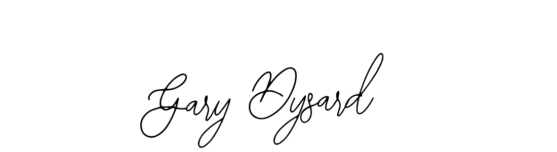 Use a signature maker to create a handwritten signature online. With this signature software, you can design (Bearetta-2O07w) your own signature for name Gary Dysard. Gary Dysard signature style 12 images and pictures png