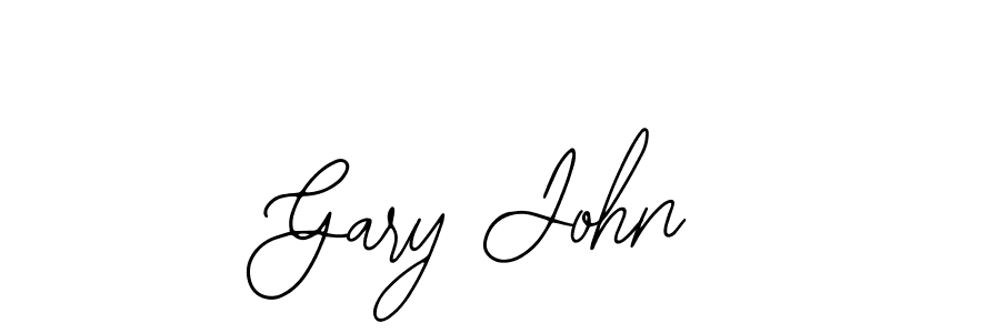 Design your own signature with our free online signature maker. With this signature software, you can create a handwritten (Bearetta-2O07w) signature for name Gary John. Gary John signature style 12 images and pictures png