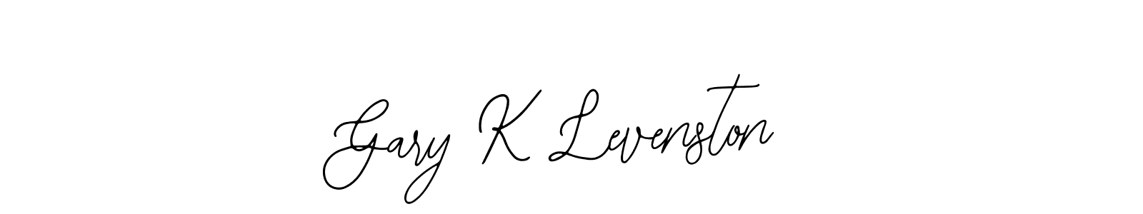 Gary K Levenston stylish signature style. Best Handwritten Sign (Bearetta-2O07w) for my name. Handwritten Signature Collection Ideas for my name Gary K Levenston. Gary K Levenston signature style 12 images and pictures png