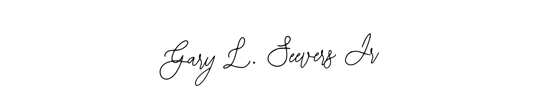 How to Draw Gary L. Seevers Jr signature style? Bearetta-2O07w is a latest design signature styles for name Gary L. Seevers Jr. Gary L. Seevers Jr signature style 12 images and pictures png