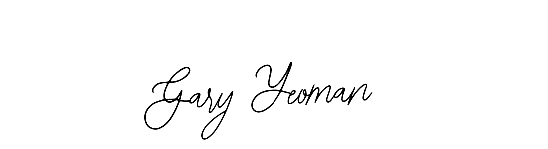 Gary Yeoman stylish signature style. Best Handwritten Sign (Bearetta-2O07w) for my name. Handwritten Signature Collection Ideas for my name Gary Yeoman. Gary Yeoman signature style 12 images and pictures png