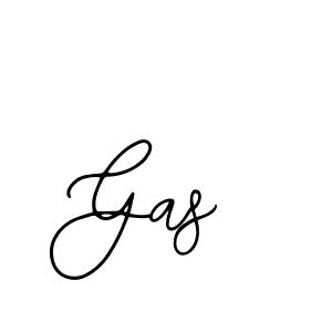 How to make Gas signature? Bearetta-2O07w is a professional autograph style. Create handwritten signature for Gas name. Gas signature style 12 images and pictures png