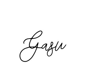 Design your own signature with our free online signature maker. With this signature software, you can create a handwritten (Bearetta-2O07w) signature for name Gasu. Gasu signature style 12 images and pictures png