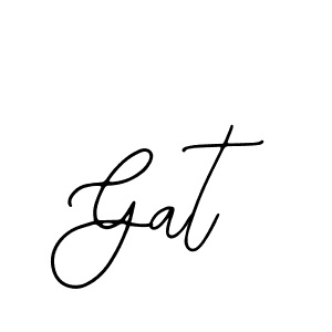 This is the best signature style for the Gat name. Also you like these signature font (Bearetta-2O07w). Mix name signature. Gat signature style 12 images and pictures png