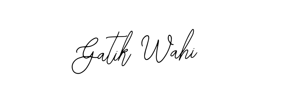Check out images of Autograph of Gatik Wahi name. Actor Gatik Wahi Signature Style. Bearetta-2O07w is a professional sign style online. Gatik Wahi signature style 12 images and pictures png