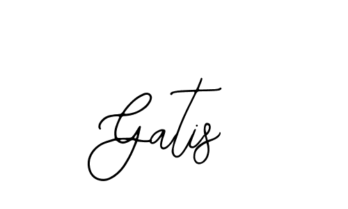 Make a beautiful signature design for name Gatis. With this signature (Bearetta-2O07w) style, you can create a handwritten signature for free. Gatis signature style 12 images and pictures png