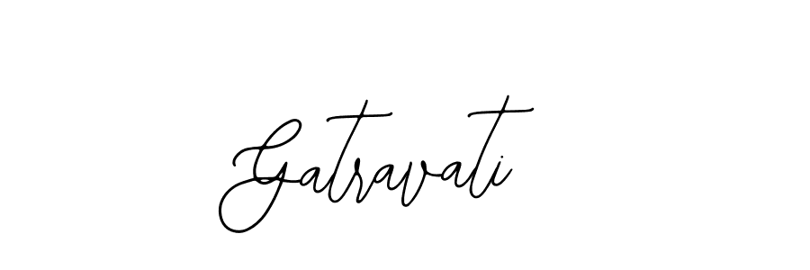 Also You can easily find your signature by using the search form. We will create Gatravati name handwritten signature images for you free of cost using Bearetta-2O07w sign style. Gatravati signature style 12 images and pictures png