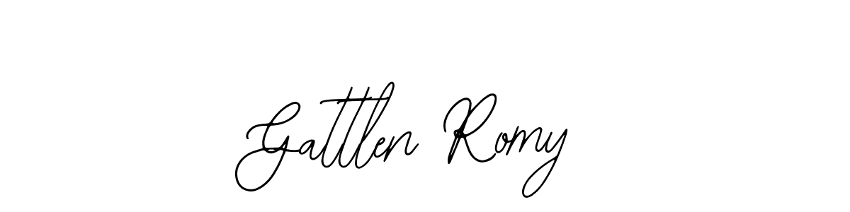 if you are searching for the best signature style for your name Gattlen Romy. so please give up your signature search. here we have designed multiple signature styles  using Bearetta-2O07w. Gattlen Romy signature style 12 images and pictures png