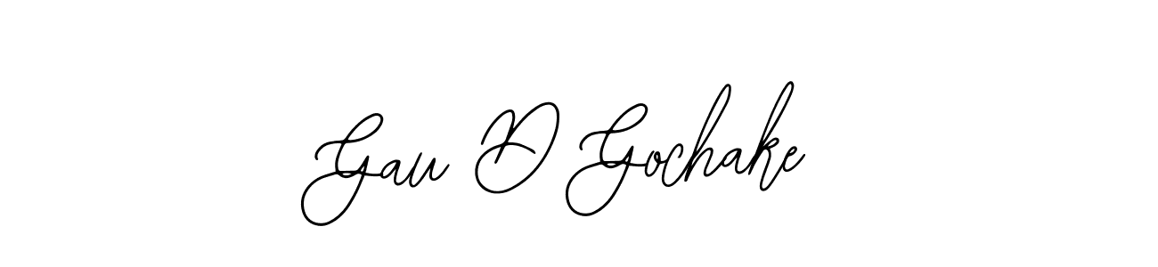 You should practise on your own different ways (Bearetta-2O07w) to write your name (Gau D Gochake) in signature. don't let someone else do it for you. Gau D Gochake signature style 12 images and pictures png