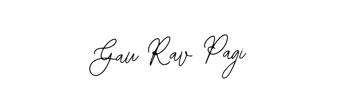 if you are searching for the best signature style for your name Gau Rav Pagi. so please give up your signature search. here we have designed multiple signature styles  using Bearetta-2O07w. Gau Rav Pagi signature style 12 images and pictures png