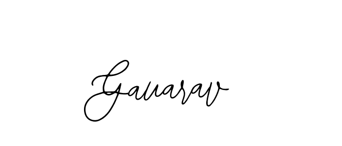 Design your own signature with our free online signature maker. With this signature software, you can create a handwritten (Bearetta-2O07w) signature for name Gauarav. Gauarav signature style 12 images and pictures png