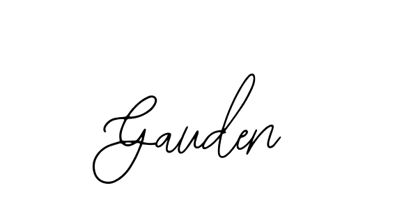 Gauden stylish signature style. Best Handwritten Sign (Bearetta-2O07w) for my name. Handwritten Signature Collection Ideas for my name Gauden. Gauden signature style 12 images and pictures png