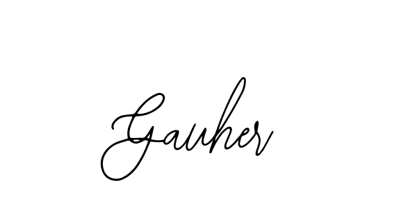 How to Draw Gauher signature style? Bearetta-2O07w is a latest design signature styles for name Gauher. Gauher signature style 12 images and pictures png