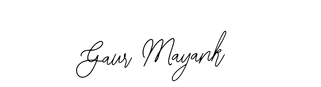 Make a beautiful signature design for name Gaur Mayank. With this signature (Bearetta-2O07w) style, you can create a handwritten signature for free. Gaur Mayank signature style 12 images and pictures png